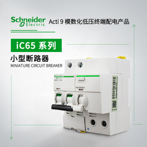 施耐德 Acti 9 iC65系列小型断路器 IC65N 3P C10A